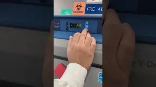 Adjusting Thermo scientific -20 Freezer