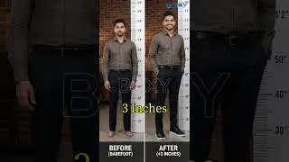Gain 3 Inches (7.62 CM) Instantly! 🔥 Best Invisible Height Sports Shoes