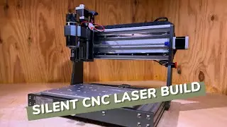 Satisfying CNC Laser Engraving | First Burn + Setup (No Talking)