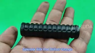 Splendor Kick Rod Rubber Change | Hero Honda Splendor Plus, Passion Plus, Pro, Glamour Kick Rubber