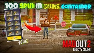 100  SPIN IN GOLD Coins CONTAINER IN MAD OUT 2 GRAND AUTO RACING || GT Gamer 175