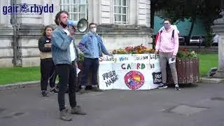 Cardiff demonstration in solidarity with the Polish LGBT+ community