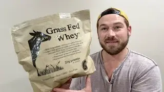 Raw Grass-Fed Whey Protein Review | Unflavored 5lb Powder
