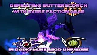 Defeating Butterscorch with EVERY Faction Gear in Darkflame LEGO Universe