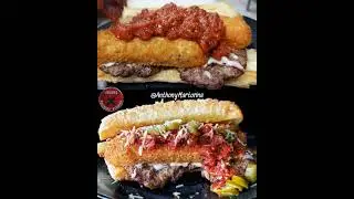 Anthony Martorina's Smoked Sicilian Burger