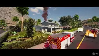 Two Story House Fire Search and Rescue | Firefighting Simulator: The Squad - Episode 2