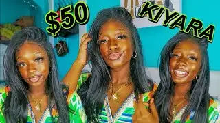 WHERE TO BUY AFFORDABLE LACE FRONT WIGS 😍 $50 KIYARI WHAT LACE SENSATIONNEL LACE FRONT WIG REVIEW