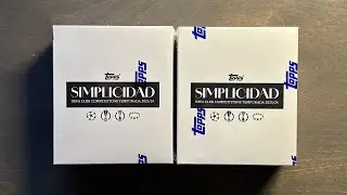 2023/24 Topps Simplicidad UEFA Club Competitions 2 Box Opening - Stunning Photography