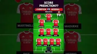 Liverpool vs Arsenal: Predicted Lineups 🔥⚽ | Premier League 25/26