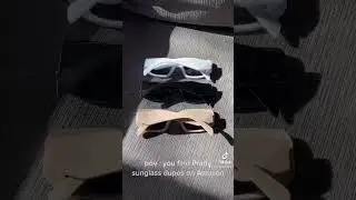 Prada sunglass dupes from amazon!!