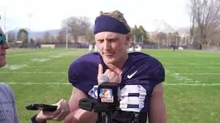 Tanner Wall | BYU Football | Media Availability | Spring Practice | March 11, 2025