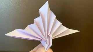 DIY/Craft/Origami paper peacock 🦚 