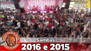 Estácio de Sá 2016 e 2015 - Bateria no Salgueiro Convida - Apoteose ao vivo - #SC19