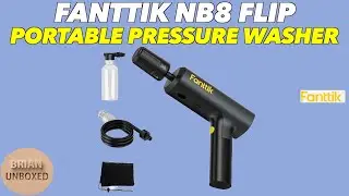 Fanttik NB8 Flip Portable Pressure Washer - Review