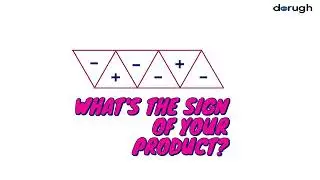 Use this Sign Pyramid to Determine the Sign of your Product