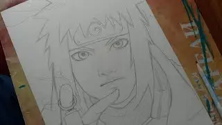 Minato namikaze みなと #&ccedil;izim #narutoshippuden #minato #minatonamikaze #art #sketch #drawing #howidraw