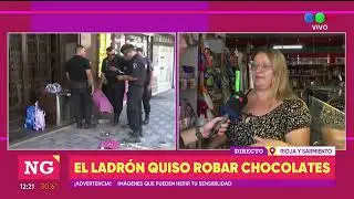 Robo y detención en el centro ► TELEFE ROSARIO