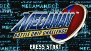 Обзор видеоигры CGRundertow MEGA MAN BATTLE CHIP CHALLENGE для Game Boy Advance