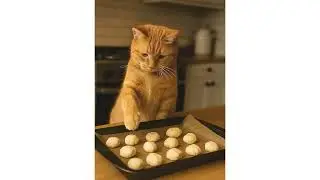 Chef Cat Series: Full Journey Recap | From Milk to Thumbs-Up 🥛👍🐱 #cat