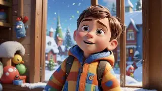 Baby Nino Plays in Snow | Winter Song for Kids | Nursery Rhymes and Baby Songs
