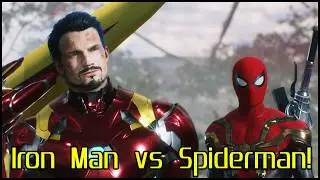 IRON MAN VS SPIDER-MAN - Devil May Cry 5 Mods - CIVIL WAR