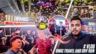 BMIC TRAVEL AND DRY RUN VLOG 👊 | BACK STAGE SNEAK PEAKS 🔥 | KIE RISING STAR 📈