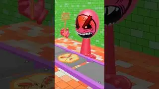 Geometry Dash Water on the hill Kids at the Basement Pizza Fail