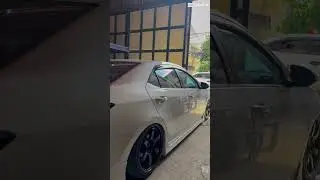 Toyota Altis 2016 Airsuspension #custommisfitzcebu #airsuspension