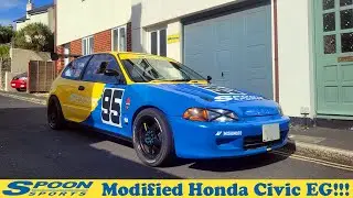 Modified Spoon Honda Civic EG Walkaround!!