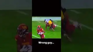 Steelers vs Commanders George Pickens with the UFC tackle