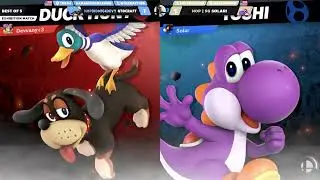 Solar (Yoshi,Random) Vs GTOCRAFT (Duck Hunt,Random) HoP FT5! !discord !hop