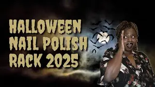 Halloween Nail Polish Rack 2025
