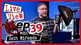 Lighting For A Black Background , Snoot Vs Softbox Photography AMA | Live View w/ Seth Miranda Ep 39