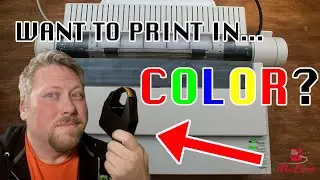 #MARCHintosh - Вы когда-нибудь печатали в #цвете на #ImageWriter II при бледном лунном свете?