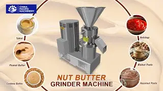Nut Processing Machine|Cocoa Peanut Nut Butter Press Grinding Machine|Almond Butter Grinder Machine