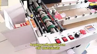 Automatic paper creasing machine/perforating machine/half cutting machine