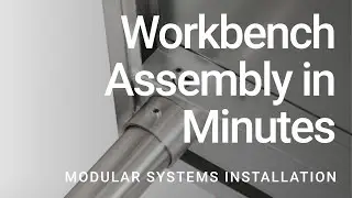 How to Install a Stainless Steel Workbench? Step-by-Step Tutorial | FHE
