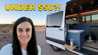I Bought These Van Life Essentials Under $50 (Zero Regrets)