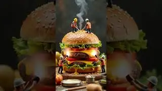 &ldquo;Burger Builders: Tiny Heroes in an 8K Culinary Construction