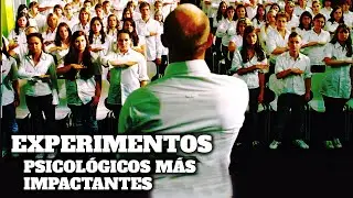EXPERIMENTOS PSICOL&Oacute;GICOS M&Aacute;S IMPACTANTES y controvertidos !!