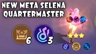 SUPER EASY BUT OP COMBO SELENA QUARTERMASTER !! ONE SHOT MUKBANG !! MAGIC CHESS BEST SYNERGY
