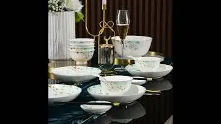 New dinner set fancy
