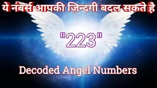 Angel Numbers 223 Meaning |Mujhe Bar Bar Kyu Dikhai De Raha Hai Repeated Angel Numbers Janiye Matlab