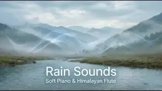 🌧️🎹 Rain Sounds with Soft Piano & Himalayan Flute 🪈 | Deep Calm 🌿 Inner Peace