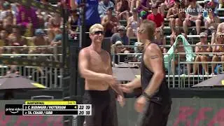 Casey Patterson DELIVERS the transition with this AMAZING PLAY | 2019 AVP Hawai'i Open