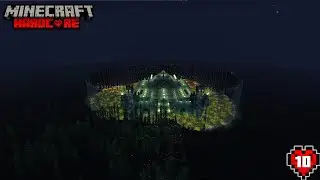 I transformed an Ocean Monument in HARDCORE Minecraft!