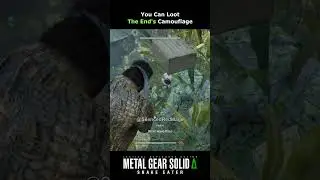 Looting a 100-Year-Old Legendary Sniper #metalgearsolid #mgs3