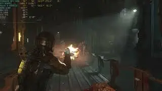 Dead Space Remake 4K 1440P 1080P MSI Vanguard RTX 5090 AMD Ryzen 9 9950X3D Performance Benchmark