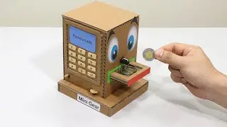 Build Personal Coin BOX Saving Machine Design as ATM