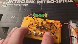 Der Elektronik-Retrospiele-Adventskalender von Franzis